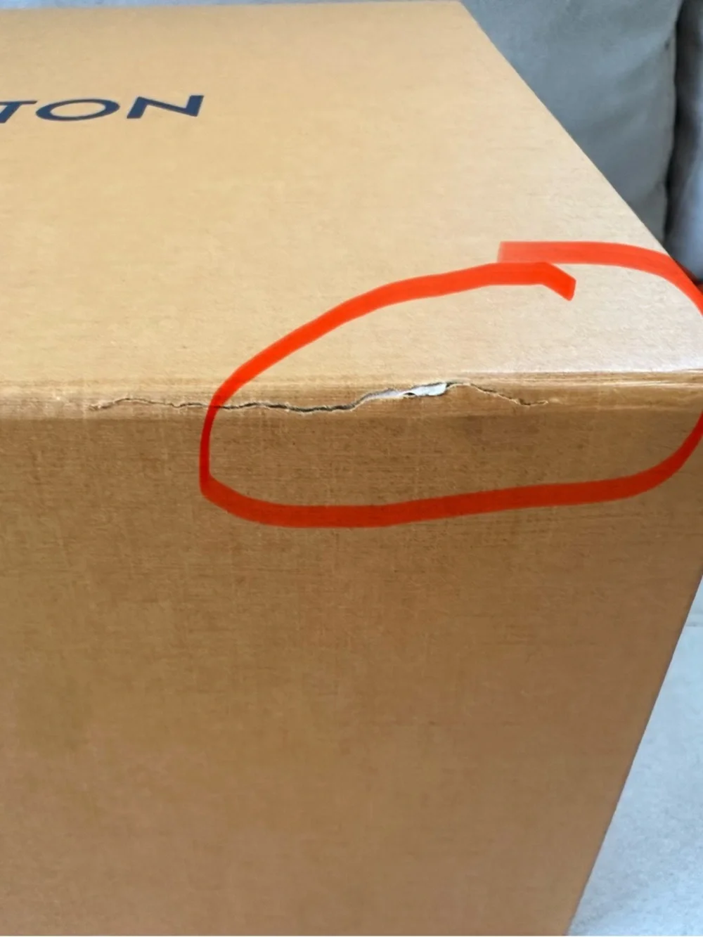 Louis Vuitton Storage Drawer-style Orange Box – Large Size – Authentic